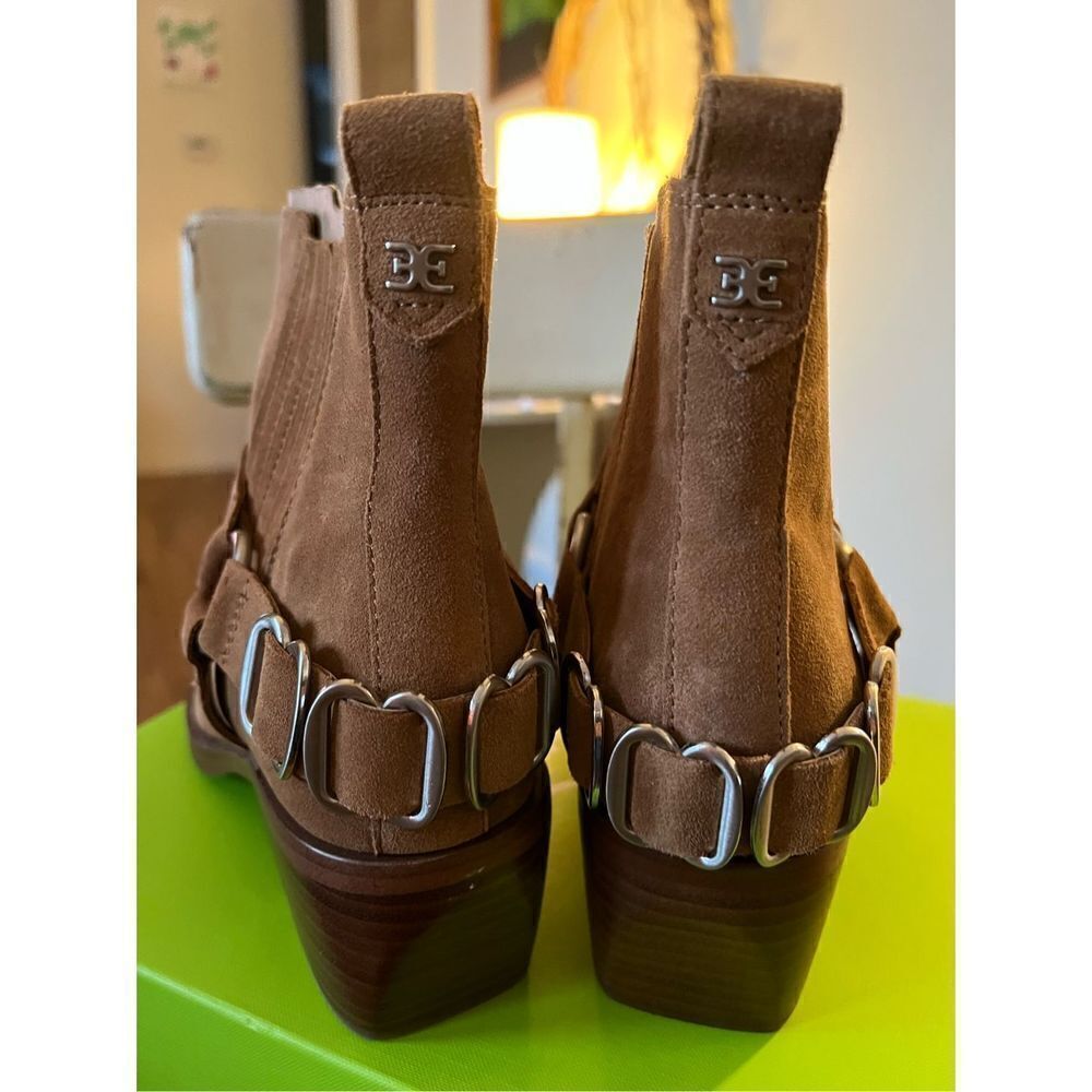 Sam Edelman Camel Suede Boot - Picture 3 of 12